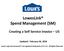 LowesLink Spend Management (SM)
