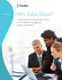 Brochure. Why Saba Cloud? Three reasons to choose Saba Cloud to hire, develop, engage and inspire your people.