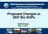 Proposed Changes to DEP Bio SOPs