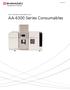 SSI Atomic Absorption Spectrophotometers AA-6300 Series Consumables