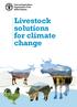 Livestock solutions for climate change