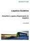Logistics Guideline. Schaeffler's Logistics Requirements for Suppliers. Level: 2018/03
