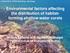 Environmental factors affecting the distribution of habitatforming shallow-water corals