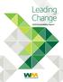 Leading Change Sustainability Report
