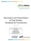 Description and Interpretation of Case Studies: Handbook for Practitioners