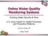 Online Water Quality Monitoring Systems