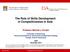 The Role of Skills Development in Competitiveness in Asia