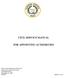 CIVIL SERVICE MANUAL FOR APPOINTING AUTHORITIES