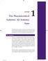 The Pharmaceutical Industry: An Industry Note