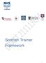 Scottish Trainer Framework