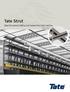Tate Strut. Steel Structural Ceiling Grid System for Data Centres. Metric Edition