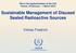 Sustainable Management of Disused Sealed Radioactive Sources