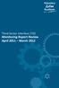 Third Sector Interface (TSI) Monitoring Report Review April 2011 March 2012