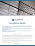 Installation Guide MATERIAL INSPECTION