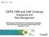 CEPA 1999 and CMP Challenge Substance and Risk Management