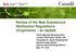Review of the New Substances Notification Regulations (Organisms) an Update