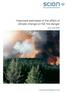Improved estimates of the effect of climate change on NZ fire danger. Scion and NIWA
