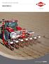 Pneumatic precision seed drills MAXIMA 2.  be strong, be KUHN