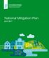 National Mitigation Plan JULY 2017