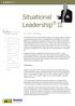 Situational Leadership II