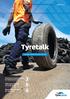 QUARTERLY NEWSLETTER FROM TYRECYCLE