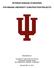 INTERIOR SIGNAGE STANDARDS FOR INDIANA UNIVERSITY CONSTRUCTION PROJECTS