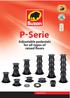 P-Serie Adjustable pedestals for all types of raised floors