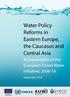 Water Policy Reforms in Eastern Europe, the Caucasus and Central Asia