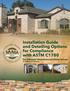 Installation Guide and Detailing Options for Compliance with ASTM C1780. for Adhered Manufactured Stone Veneer 4 th Edition 5 th Printing