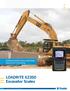 LOADRITE X2350 Excavator Scales. Optimize loadout, track productivity and prevent overloading. Fill TRANSFORMING THE WAY THE WORLD WORKS
