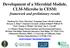 Development of a Microbial Module, CLM-Microbe in CESM: framework and preliminary results