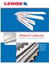 PRODUCT CATALOG BAND SAW BLADES POWER TOOL ACCESSORIES HAND TOOLS