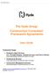 The Hyde Group Construction Consultant Framework Agreements