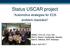 Status USCAR project