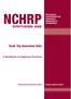 NCHRP SYNTHESIS 298. Truck Trip Generation Data. A Synthesis of Highway Practice NATIONAL COOPERATIVE HIGHWAY RESEARCH PROGRAM