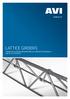 LATTICE GIRDERS CONNECTING ELEMENTS BETWEEN PRECAST CONCRETE COMPONENTS AND IN-SITU CONCRETE