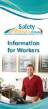 Information for Workers
