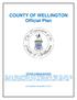 COUNTY OF WELLINGTON Official Plan