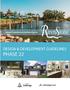CONTENTS RIVERSTONE PHASE 22 DESIGN & DEVELOPMENT GUIDELINES PAGE 3