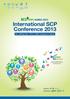 International SCP Conference 2013
