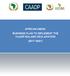 AFRICAN UNION: BUSINESS PLAN TO IMPLEMENT THE CAADP-MALABO DECLARATION ( ) VOLUME 1: MAIN TEXT (Updated draft, February 23, 2017)