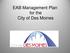 EAB Management Plan for the City of Des Moines