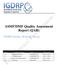 ASMF/DMF Quality Assessment Report (QAR) IGDRP Quality Working Group