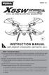 4CH 2.4G REMOTE CONTROL QUADCOPTER INSTRUCTION MANUAL IMPLEMENT STANDARD: GB/T