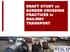 DRAFT STUDY on BORDER CROSSING PRACTICES in RAILWAY TRANSPORT