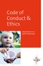 Code of Conduct & Ethics. Doing business as a global market leader