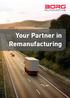 Your Partner in Remanufacturing