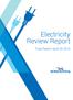 Electricity Review Report. Final Report April