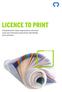 LICENCE TO PRINT Computacenter helps organisations minimise costs and maximise productivity with flexible print solutions PRINT SUPPLY