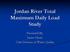 Jordan River Total Maximum Daily Load Study. Presented By: James Harris Utah Division of Water Quality